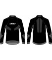 KV+ Seamless Unisex Black thermal sleeve shirt