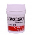 SKIGO C44/7 Fluor solid, Red